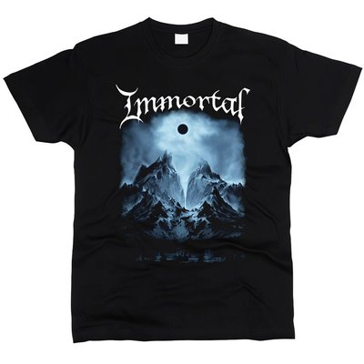 Immortal 01 - Футболка мужская, Черный, XS, Стандарт 150 г/кв.м, 1111011