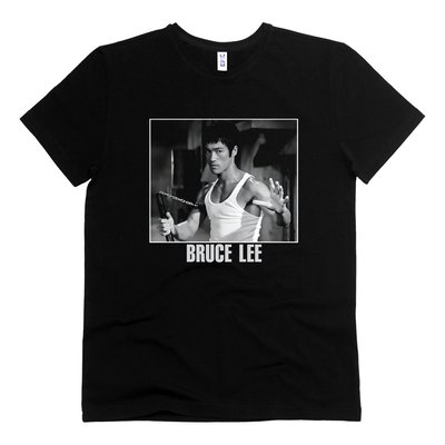 Bruce Lee 02 (Брюс Лі) - Футболка чоловіча/унісекс Epic фото