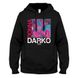 Darko US 02 - Толстовка жіноча, Чорний, S, 300 г/кв.м., Трьохнитка з начосом, 3224012