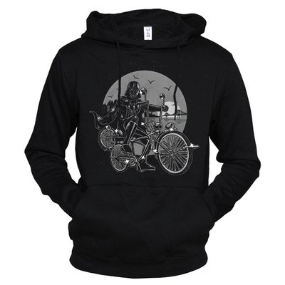 Дарт Вейдер на велосипеді 01 - Толстовка жіноча фото
