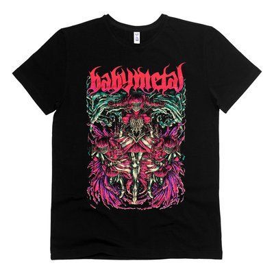 Babymetal 01 - Футболка чоловіча/унісекс Epic, Чорний, XS, 170 г./кв.м., 1121011