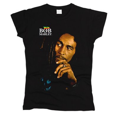 Bob Marley 08 - Футболка жіноча фото