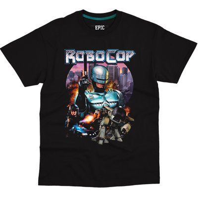 Robocop 01 (Робокоп) - Футболка чоловіча оверсайз Epic фото