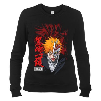 Bleach 09 - Свитшот женский, Черный, XS, Легкая двунитка 220 г/кв.м., 2223011