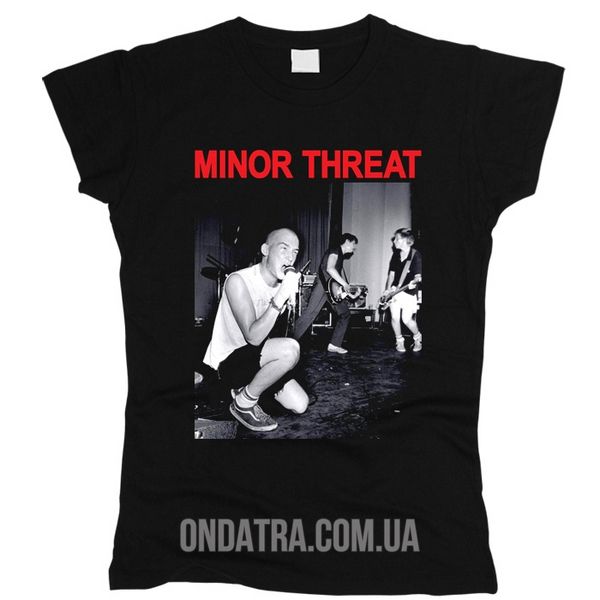 Minor Threat 07 - Футболка женская фото