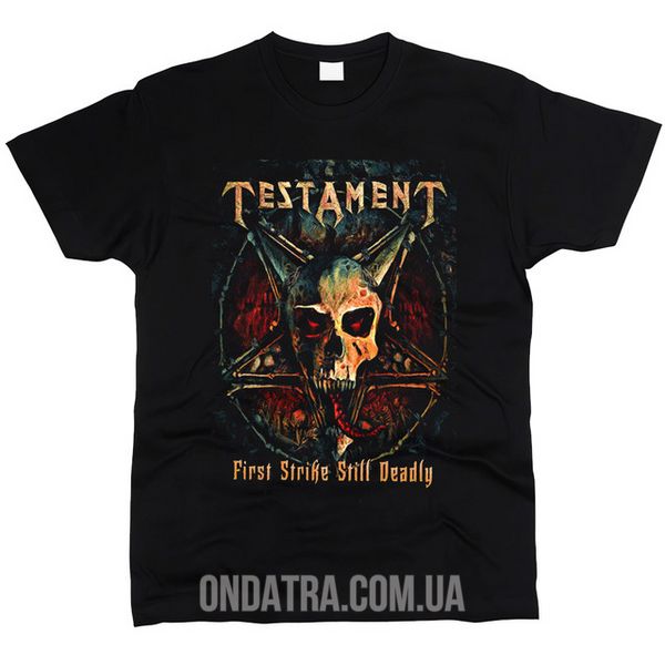 Testament 02 - Футболка мужская фото