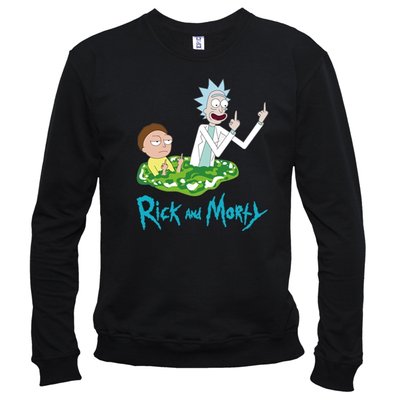 Рік і Морті 03 (Rick and Morty) - Світшот чоловічий фото