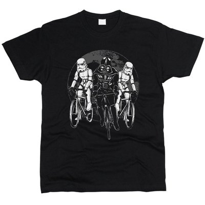 Darth Vader On The Bike 02 - Футболка чоловіча фото