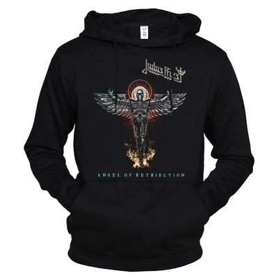 Judas Priest 01 - Толстовка чоловіча розмір XXXL, Чорний, XXXL, 300 г/кв.м., Трьохнитка з начосом, 3124017