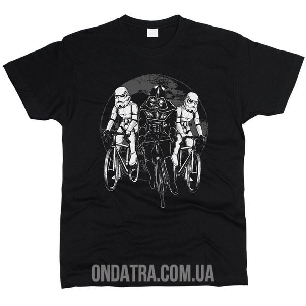 Darth Vader On The Bike 02 - Футболка мужская фото