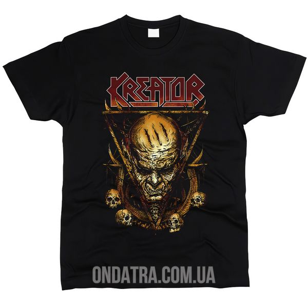 Kreator 04 - Футболка чоловіча, Чорний, XS, Стандарт 150 г/кв.м, 1111011