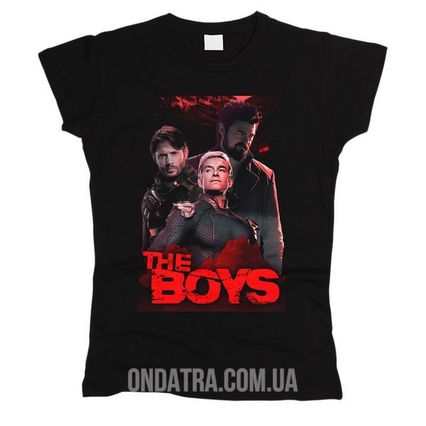 Пацаны (The Boys) 03 - Футболка женская, Черный, S, 150 г/кв.м., 1211012