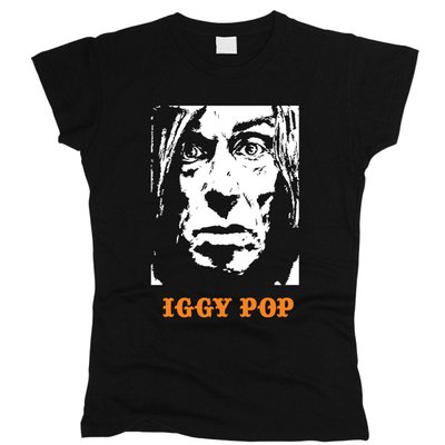 Iggy Pop 01 - Футболка жіноча фото