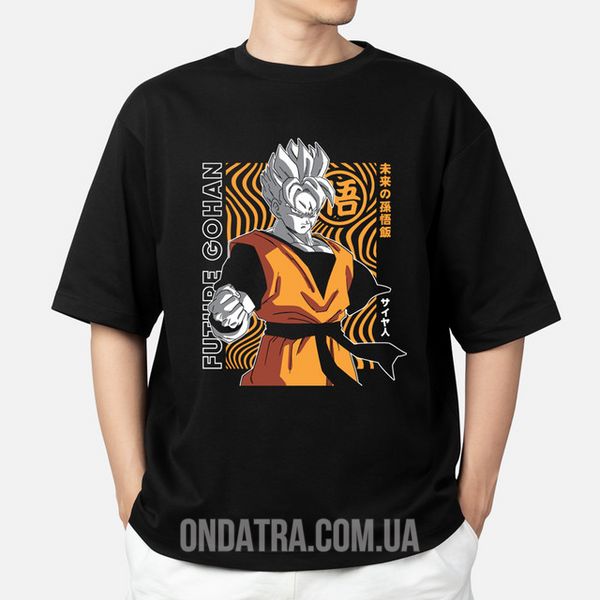 Dragon Ball 01 - Футболка мужская оверсайз Epic, Черный, S, 200 г./кв.м., 1125012