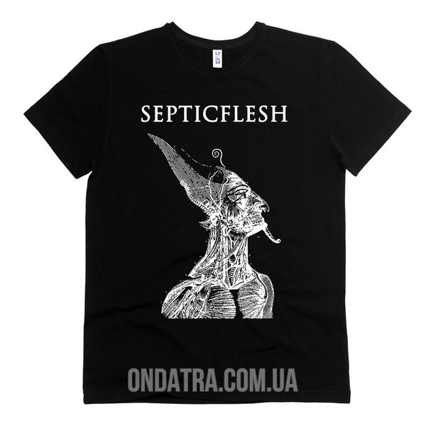 Septicflesh 01 - Футболка чоловіча/унісекс Epic, Чорний, XS, 170 г./кв.м., 1121011