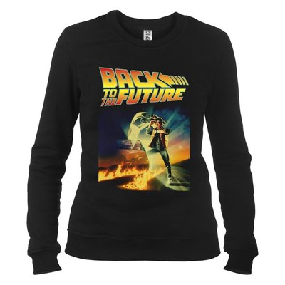 Back To The Future 05 - Світшот жіночий фото