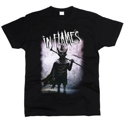 In Flames 02 - Футболка чоловіча, Чорний, XS, Стандарт 150 г/кв.м, 1111011