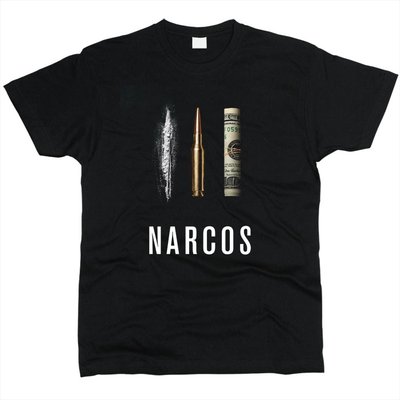 Narcos 01 (Наркос) - Футболка чоловіча фото