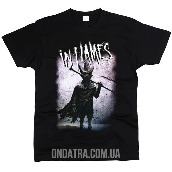 In Flames 02 - Футболка мужская, Черный, XS, Стандарт 150 г/кв.м, 1111011