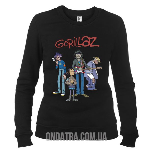 Gorillaz 01 - Свитшот женский фото