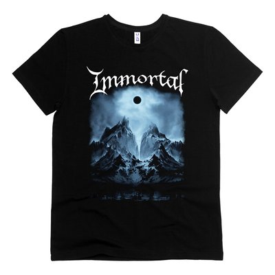 Immortal 01 - Футболка чоловіча/унісекс Epic, Чорний, XS, 170 г./кв.м., 1121011