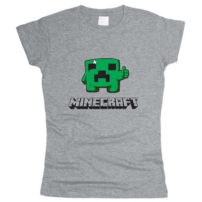 Minecraft 01 - Футболка жіноча фото