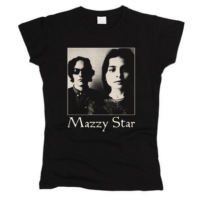Mazzy Star 01 - Футболка женская, Черный, S, 150 г/кв.м., 1211012
