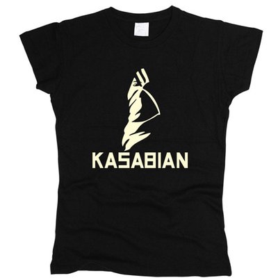 Kasabian 01 - Футболка жіноча фото