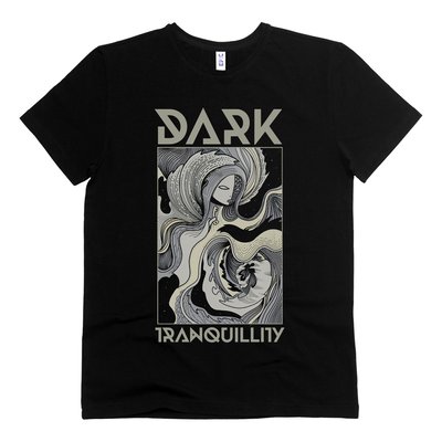 Dark Tranquillity 03 - Футболка чоловіча/унісекс Epic, Чорний, XS, 170 г./кв.м., 1121011