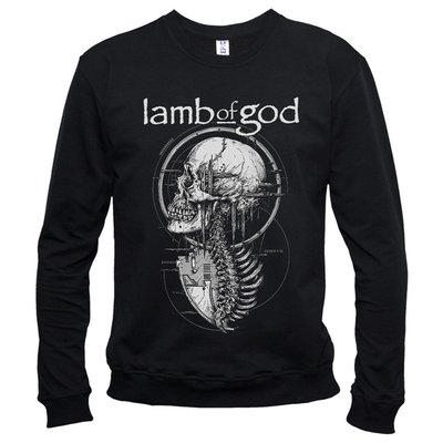 Lamb Of God 10 - Свитшот мужской фото