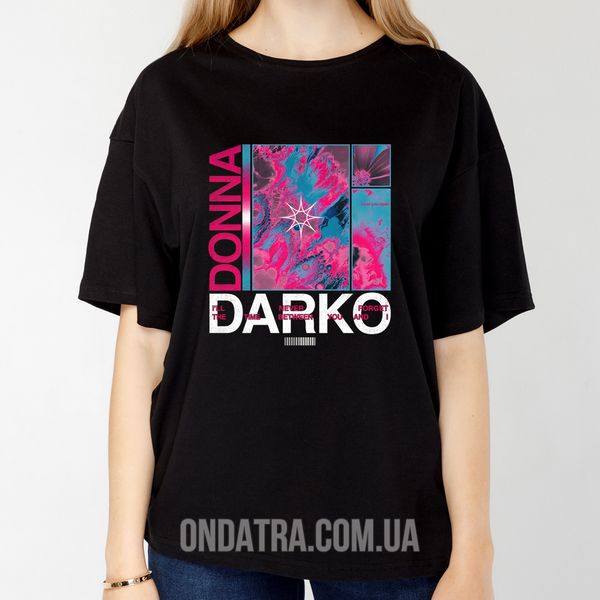 Darko US 02 - Футболка оверсайз жіноча Epic, Чорний, XS, 170 г./кв.м., 1225011