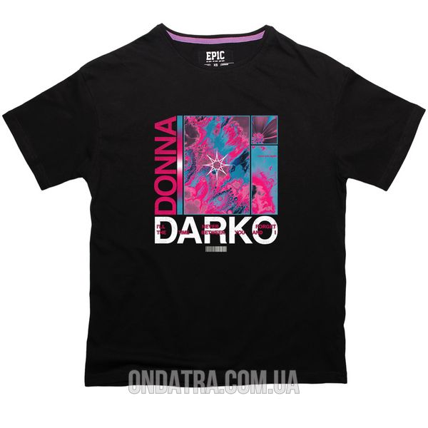 Darko US 02 - Футболка оверсайз жіноча Epic, Чорний, XS, 170 г./кв.м., 1225011