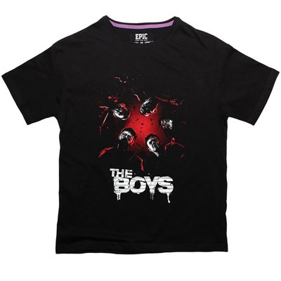 Хлопаки (The Boys) 02 - Футболка оверсайз жіноча Epic, Чорний, XS, 170 г./кв.м., 1225011