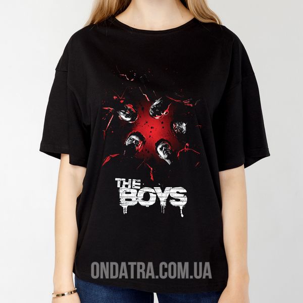 Хлопаки (The Boys) 02 - Футболка оверсайз жіноча Epic, Чорний, XS, 170 г./кв.м., 1225011