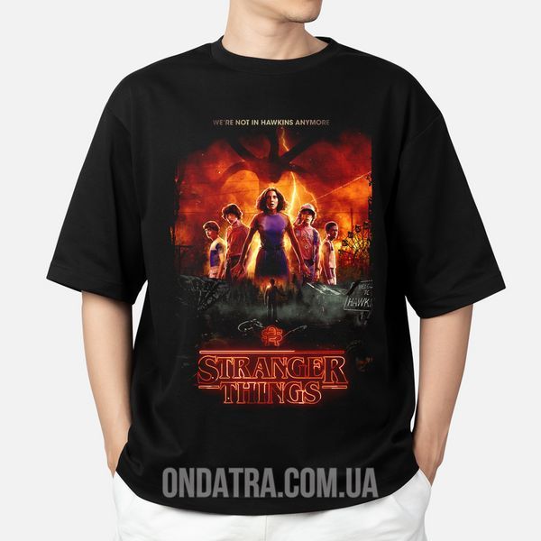 Stranger Things (Дивні Дива) 08 - Футболка чоловіча оверсайз Epic фото