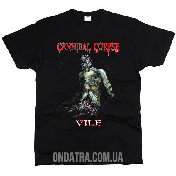 Cannibal Corpse 03 - Футболка чоловіча, Чорний, XS, Стандарт 150 г/кв.м, 1111011