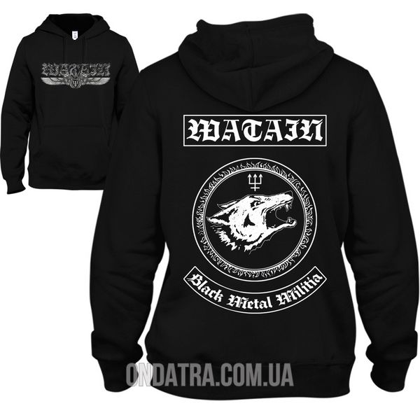 Watain 01 - Толстовка чоловіча, Чорний, S, 300 г/кв.м., 3124012