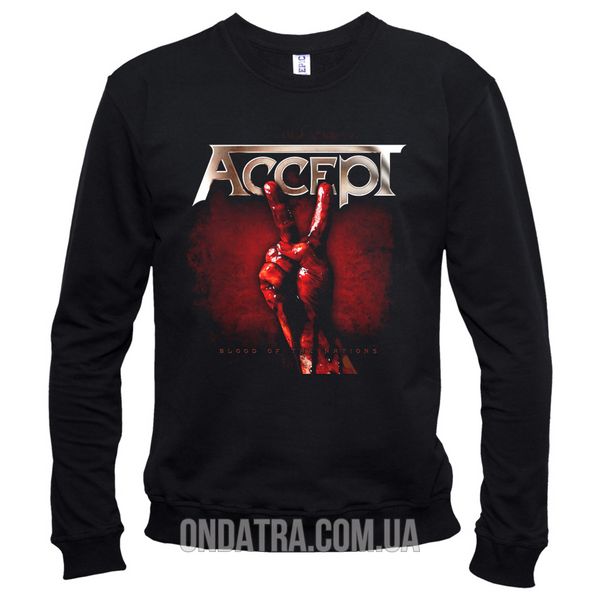 Accept 01 - Свитшот мужской фото