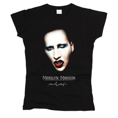 Marilyn Manson 02 - Футболка жіноча фото