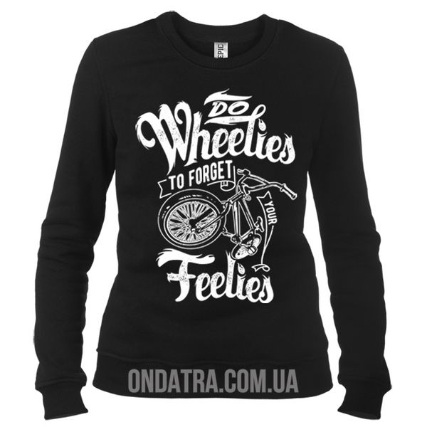 Do Wheelies - Світшот жіночий фото