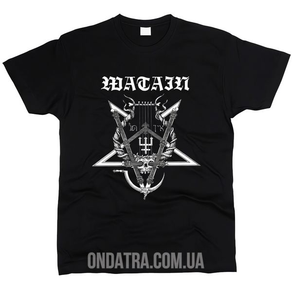 Watain 02 - Футболка мужская, Черный, XS, Стандарт 150 г/кв.м, 1111011