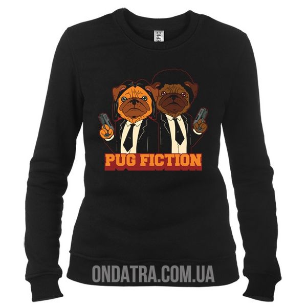 Pug Fiction - Свитшот женский фото