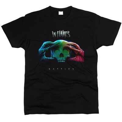 In Flames 04 - Футболка мужская, Черный, XS, Стандарт 150 г/кв.м, 1111011