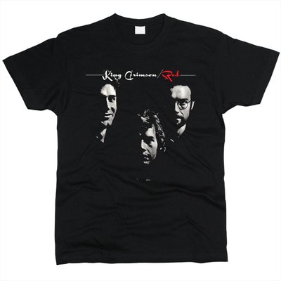 King Crimson 01 - Футболка чоловіча, Чорний, XS, Стандарт 150 г/кв.м, 1111011