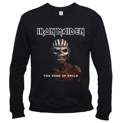 Iron Maiden 05 - Світшот чоловічий розмір S, Чорний, S, Чорний, Легка двохнитка 220 г/кв.м., 2123012