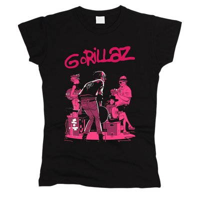 Gorillaz 02 - Футболка жіноча фото