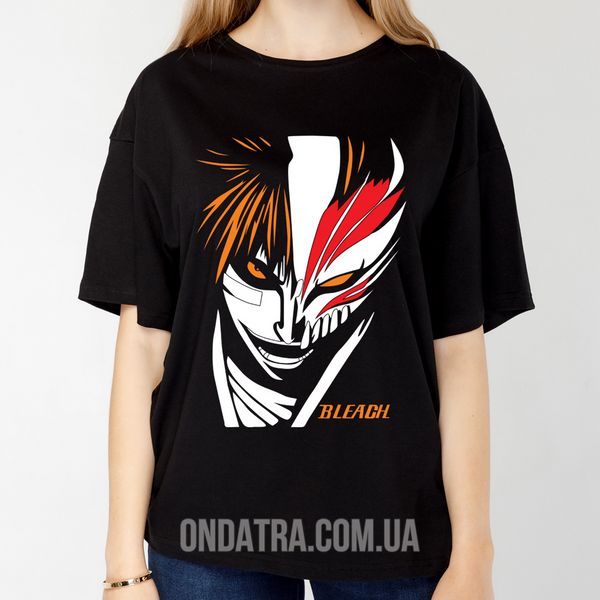 Bleach 03 - Футболка оверсайз жіноча Epic, Чорний, XS, 170 г./кв.м., 1225011