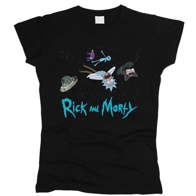 Рік і Морті 06 (Rick and Morty) - Футболка жіноча фото