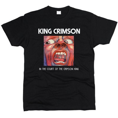 King Crimson 03 - Футболка чоловіча, Чорний, XS, Стандарт 150 г/кв.м, 1111011