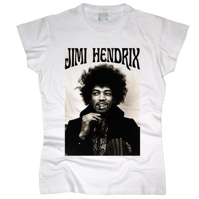 Jimi Hendrix 01 - Футболка жіноча фото